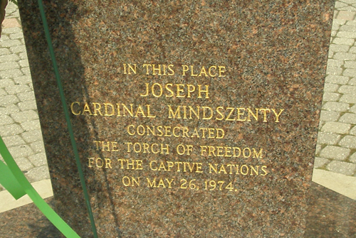 Cardinal Mindszenty Plaza in Cleveland