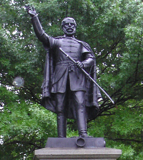 Louis Kossuth statue in Cleveland