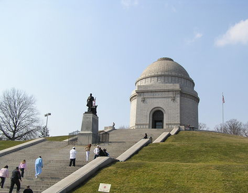 President William McKInley memorial in Canton Ohio