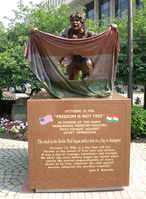 Hungarian Freedom Fighter statue in Cleveland
