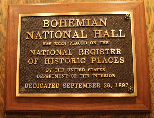 The Bohemian National Home in Cleveland is on the National Register of Historic Places