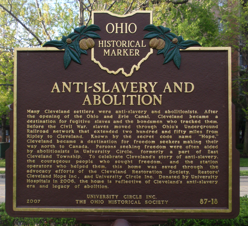 Anti-slavery and Abolition historical marker