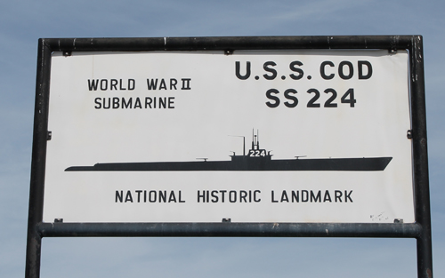 Wordl War II Submarine USS Cod - national landmark