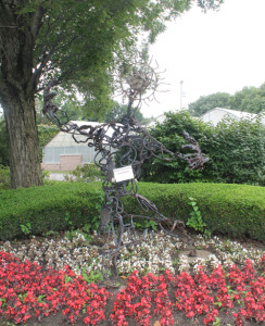 Sculpture in Rockefeller Park Greenhouse in Cleveland