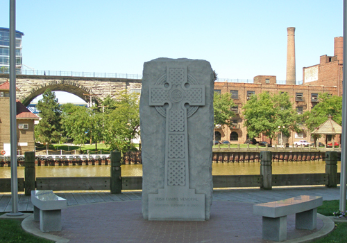 Irish Famine Memorial in Cleveland