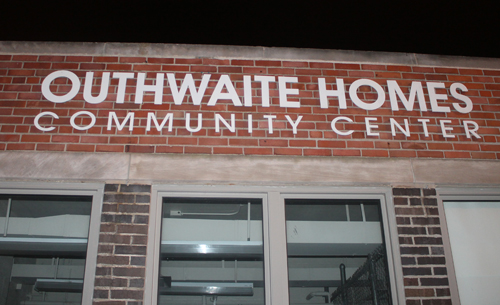 Outhwaite Homes - public hosuing where Carl Stokes, Louis Stokes and Judge Sara Harper were raised