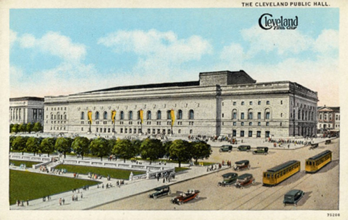 Cleveland Public Hall ca, 1924