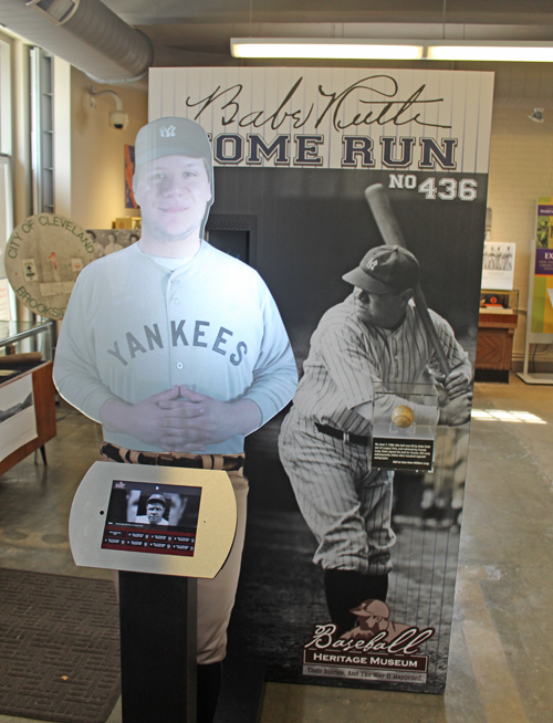 Babe Ruth homer exhibit