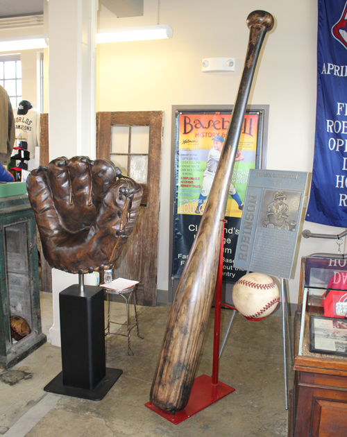 Baseball Heritage Museum Exhibit at League Park in Cleveland